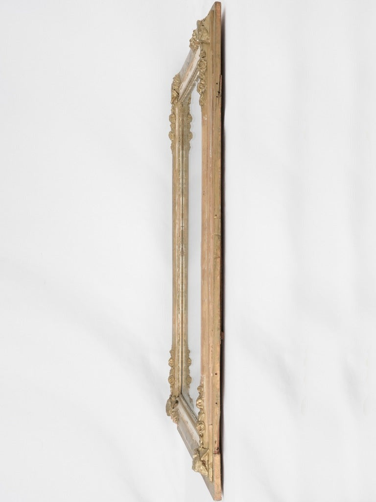 Classic mercury-glass ornate mirror