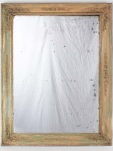 19th century Restoration period mirror - beige gold frame 31½" x 24¾"