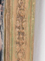 19th century Restoration period mirror - beige gold frame 31½" x 24¾"