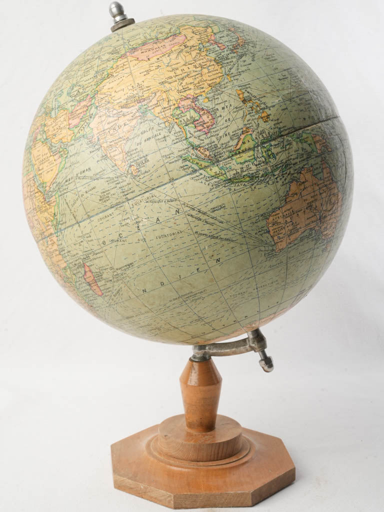 Vintage mid-century French globe  