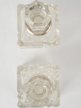 Exquisite Cut Crystal French Decanters