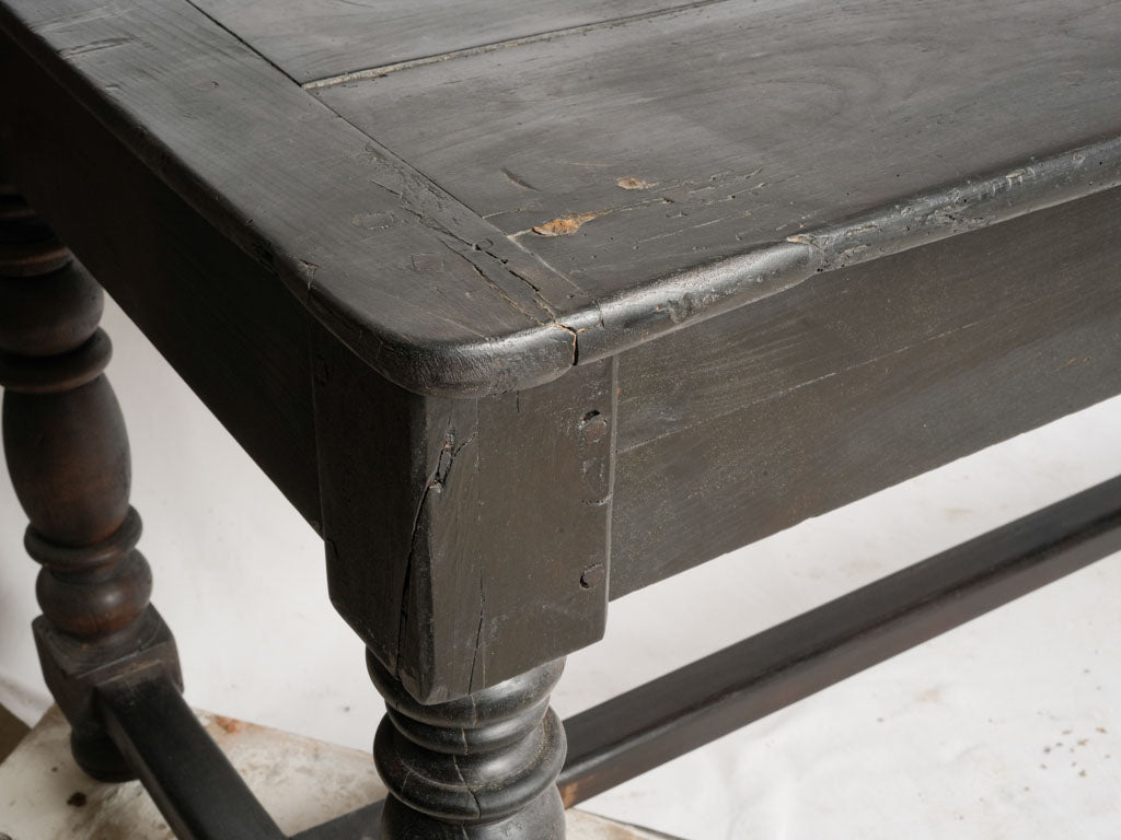 Decorative drawer-feature rustic table