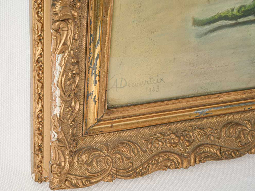Decorative ornate frame painting  
