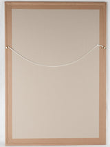 Modern pastel - abstract chair - gray / green / taupe Caroline Beauzon 40½" x 28¾"