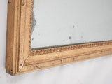 Gilded pearl-detailed vintage mirror