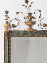 Authentic eighteenth-century gilded wood mirror