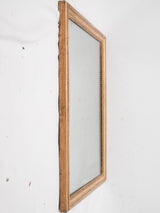 Large rectangular antique French mirror w/ gold frame 30¼" x 24¾"