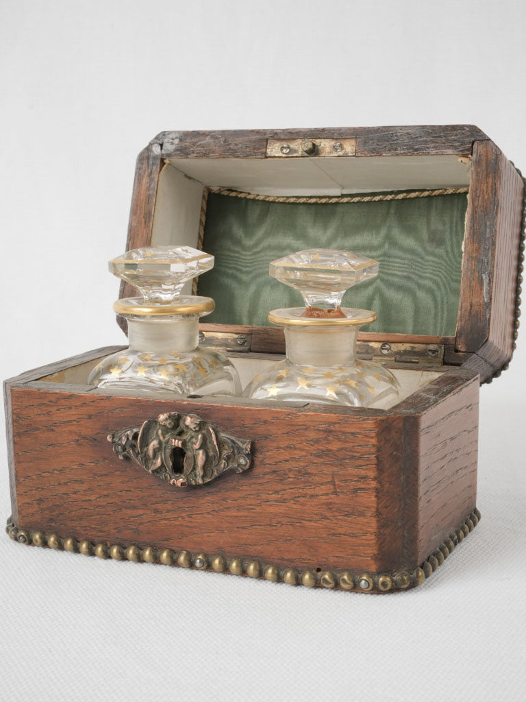 Exquisite, vintage crystal decanters