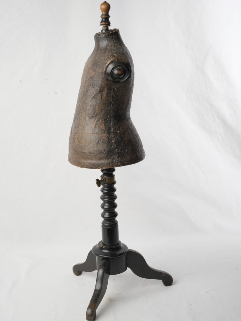 Dark patina Napoleon III mannequin