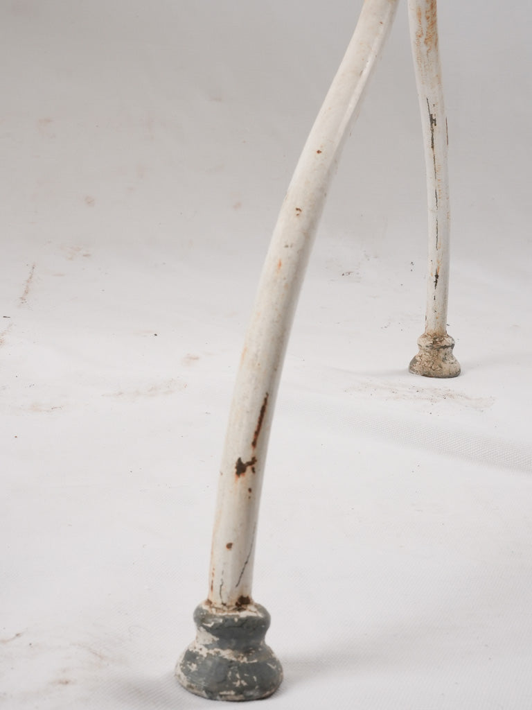 Long rectangular iron garden table 61½" x 20¾"