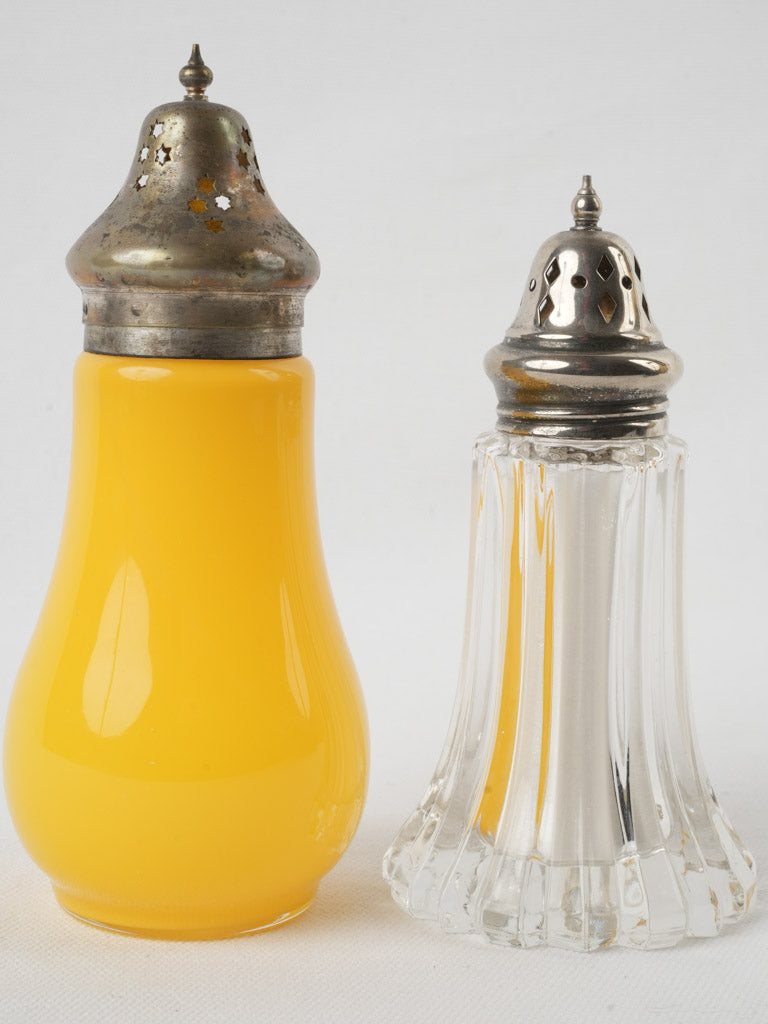 Timeless silver sugar dispensers
