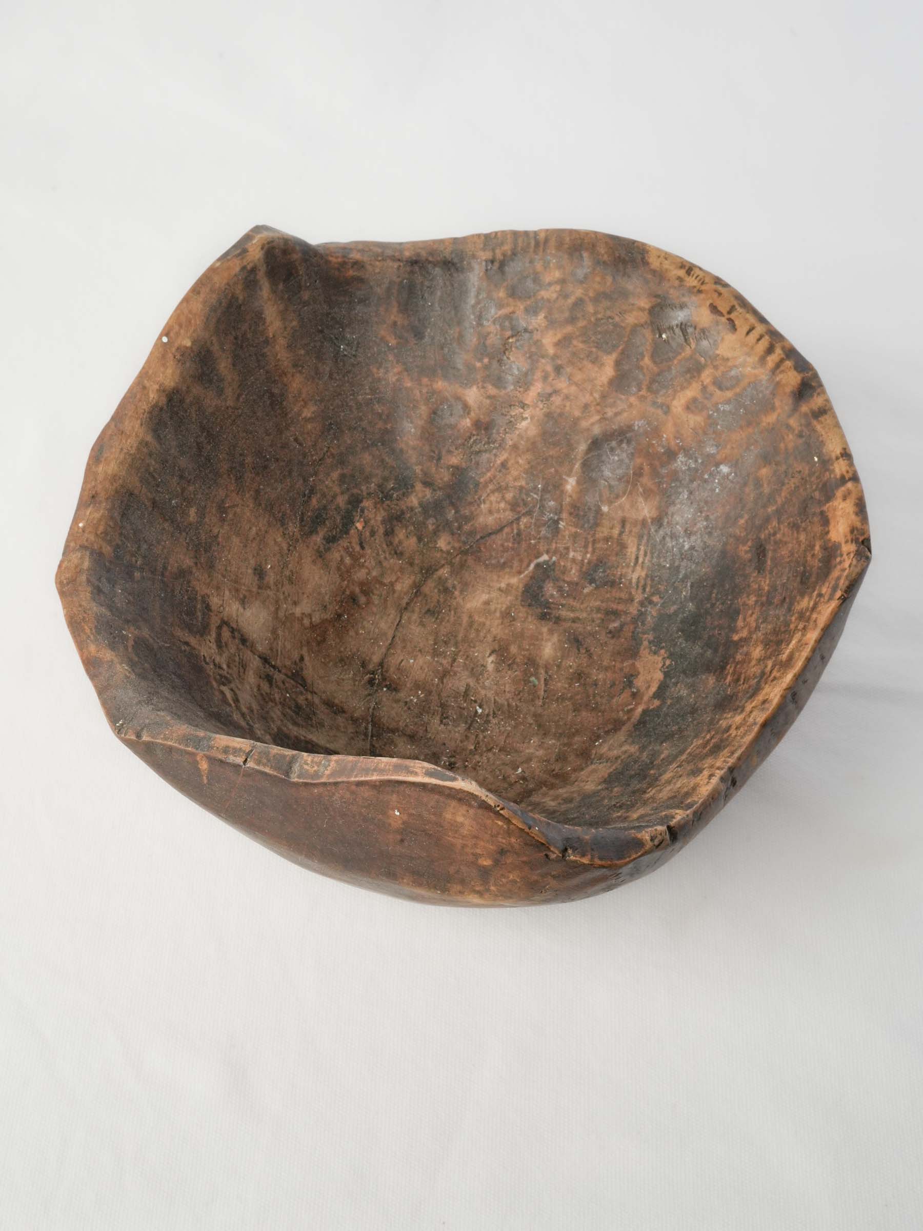 Honey-toned farmhouse decorative piece