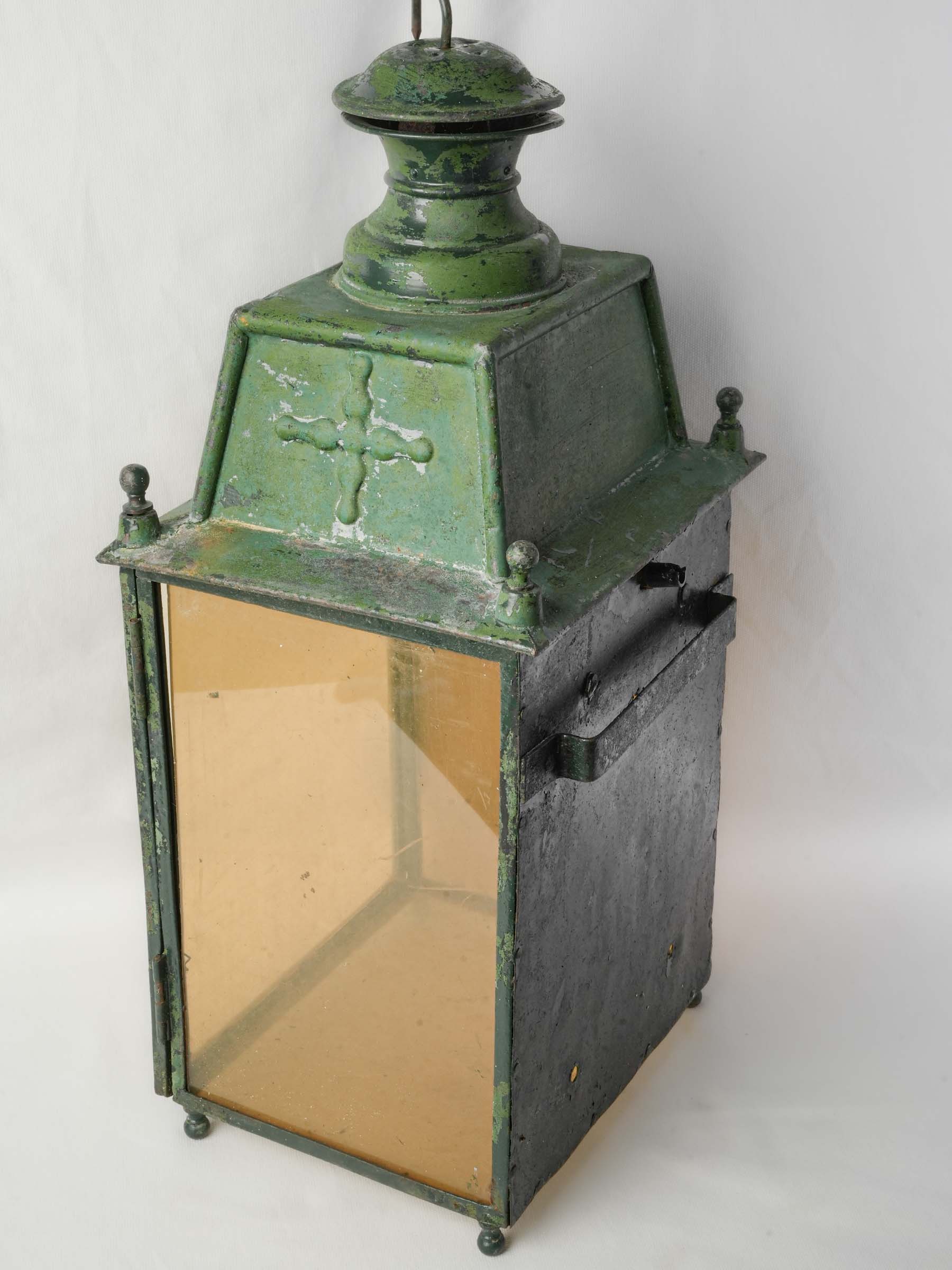 Rustic French architectural lantern  