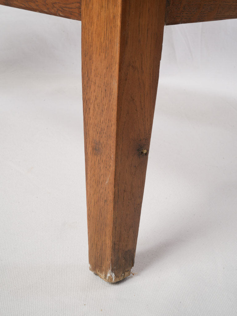 Retro wooden tiered flower stand  