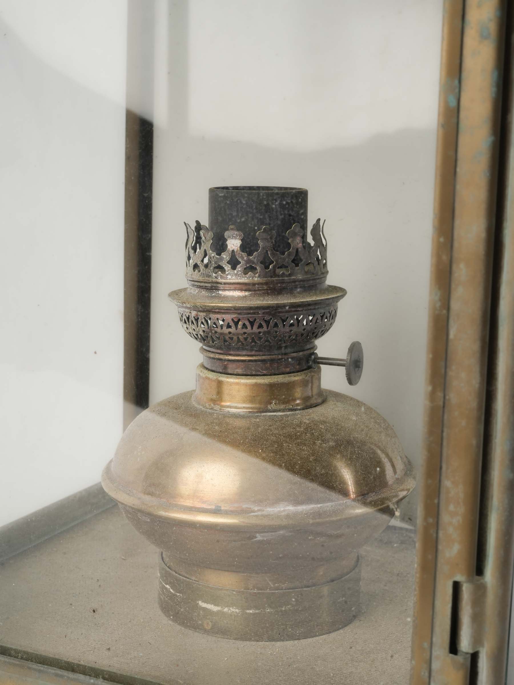 Late 19th Century French Brass Lantern - 22"