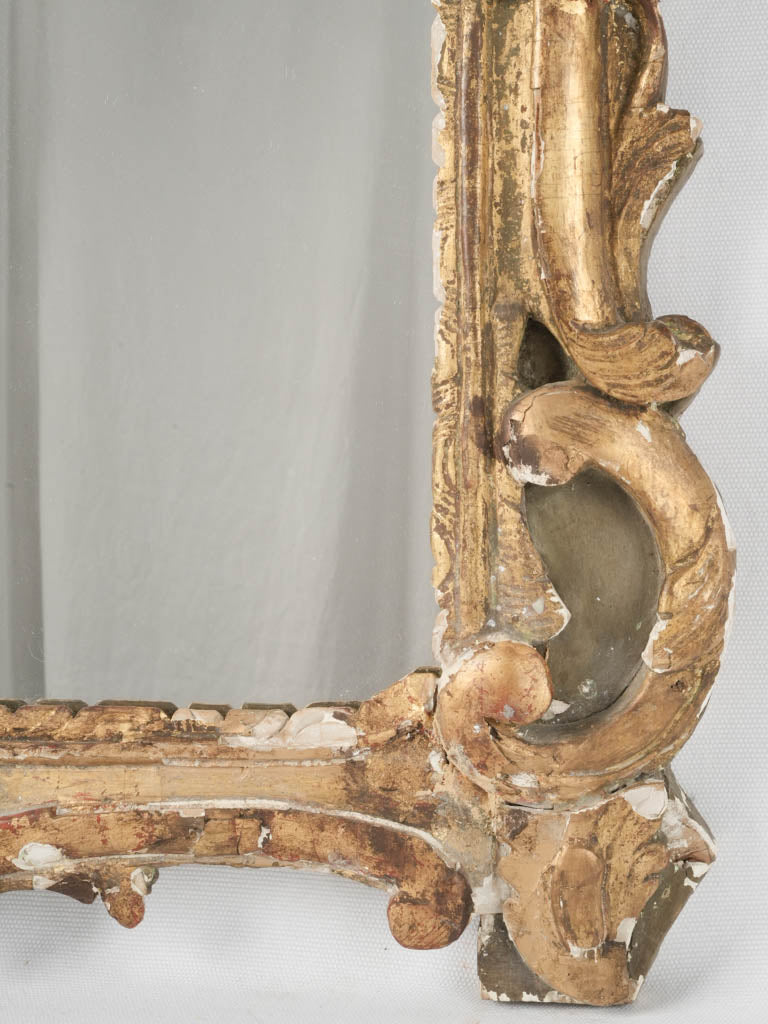 Classic Louis XV style gilded mirror