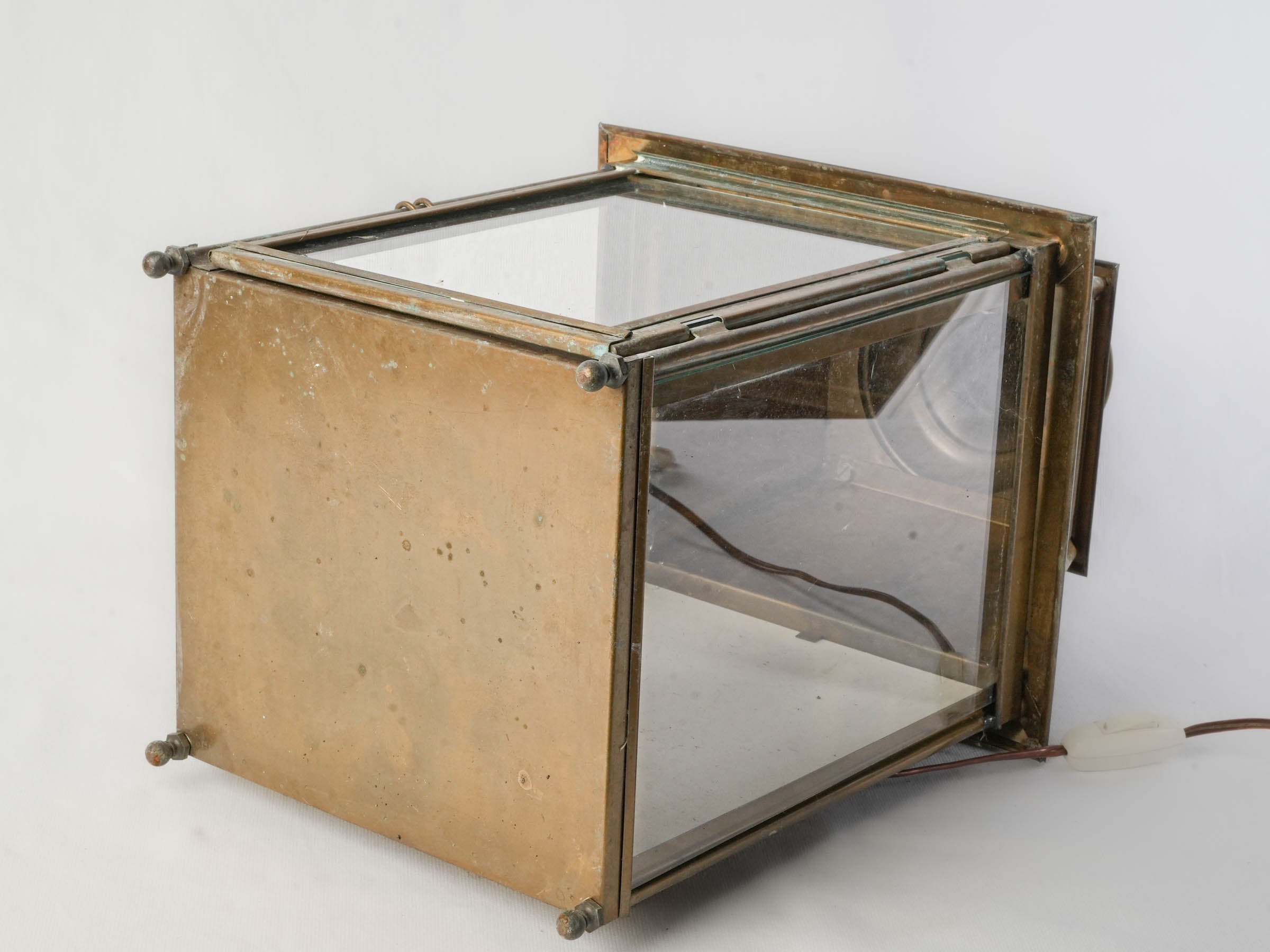 Late 19th Century French Brass Lantern - 22"