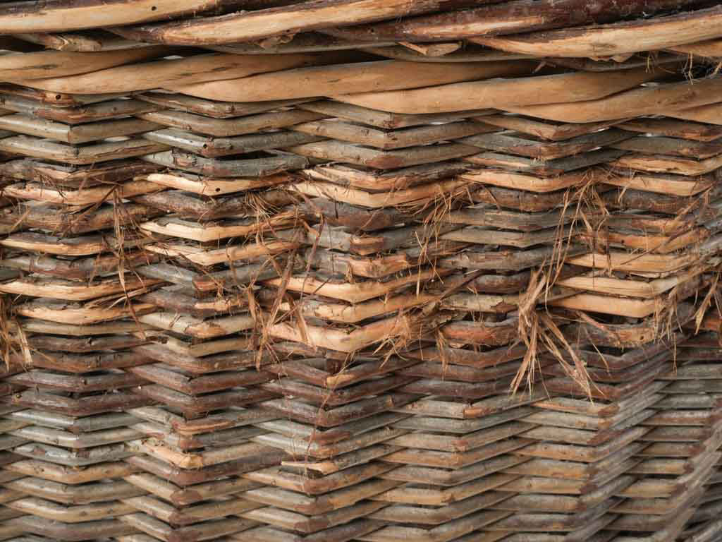 Authentic rural French basket  