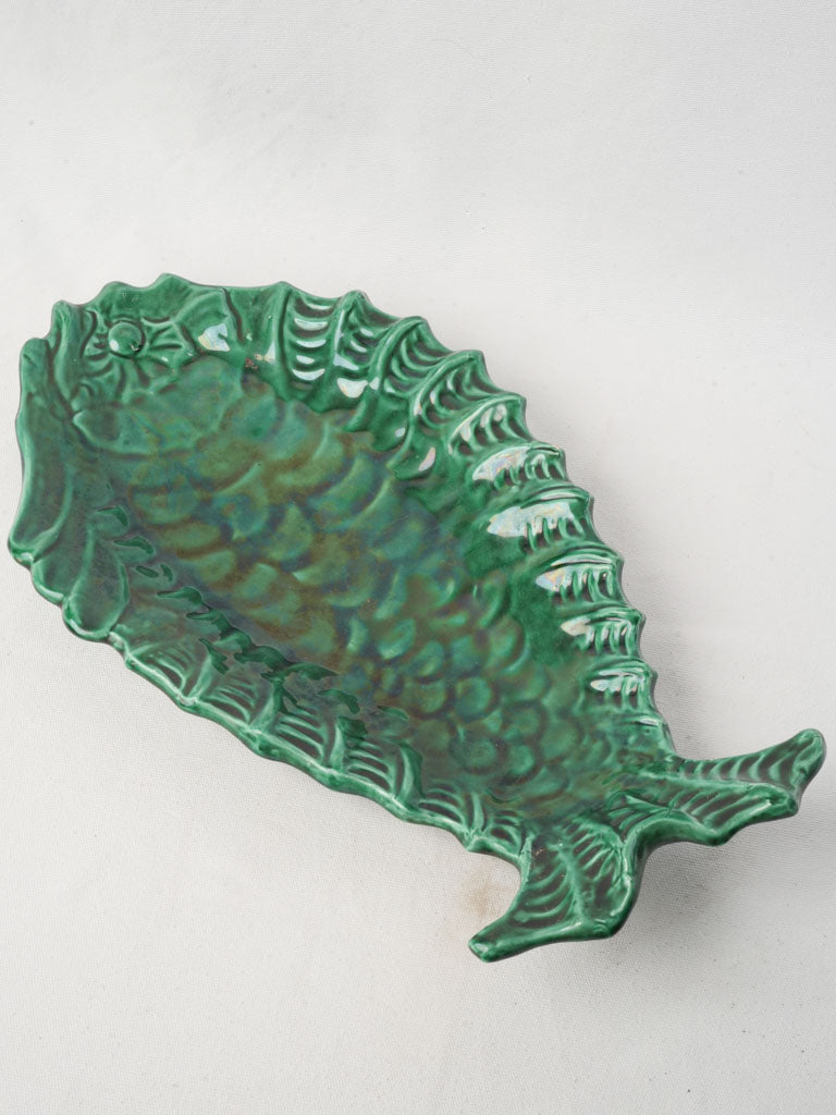 Mid-century ceramic fish platter  