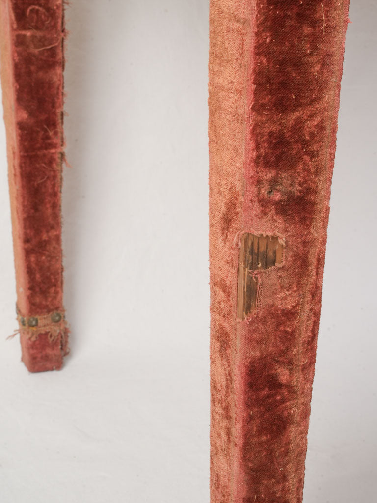 Original upholstery salon table  