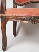 Unique ear-accented Louis XV armchair