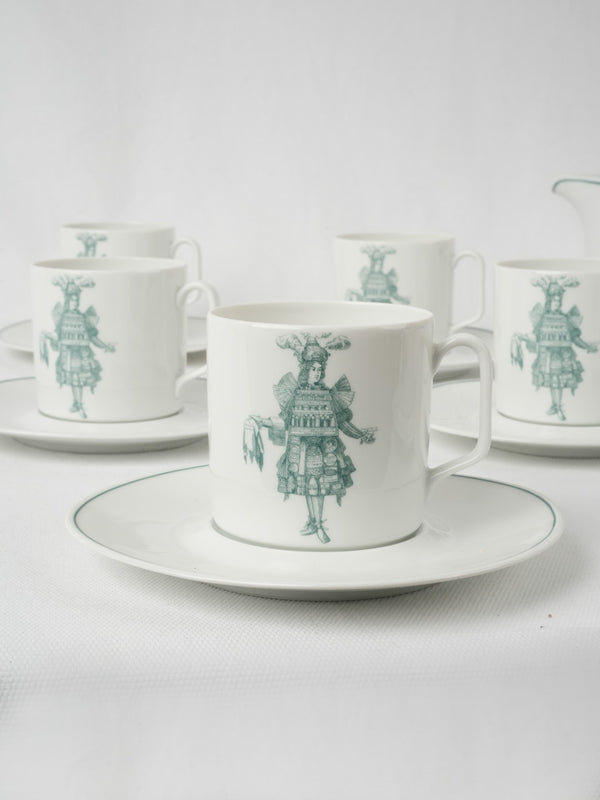 Vintage Limoges porcelain tea set