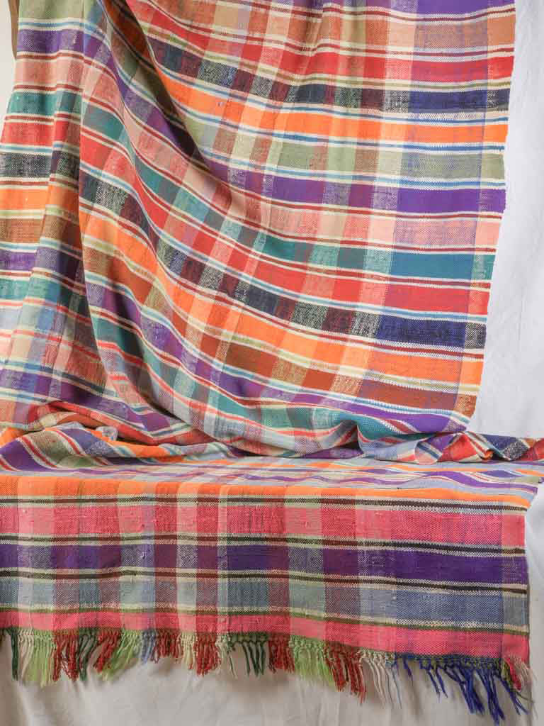 Sunbaked authentic vintage textile