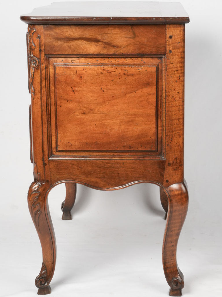 Louis XV petite two-drawer commode "sauteuse" 33¾"