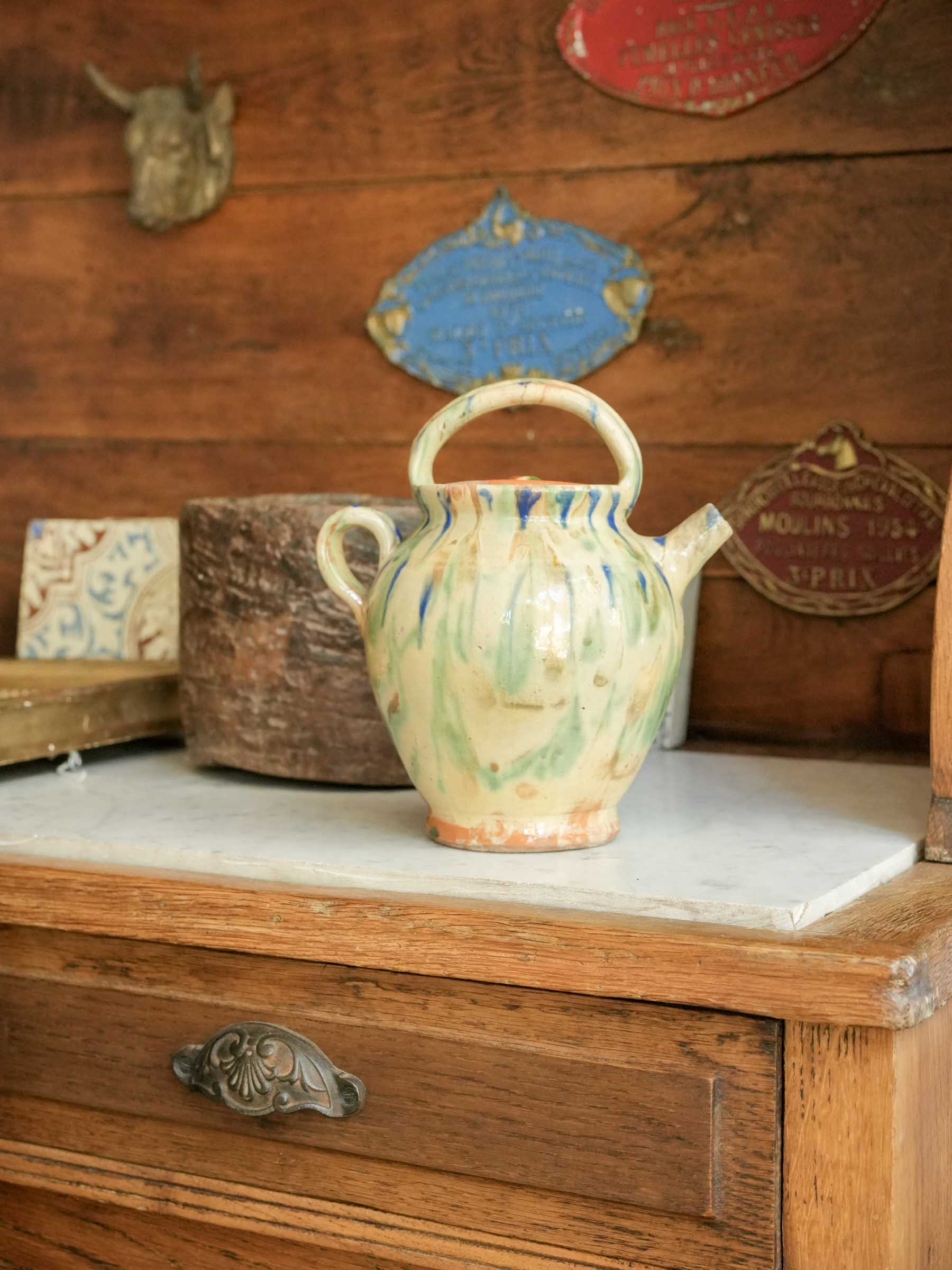 Rustic Mediterranean-style jug