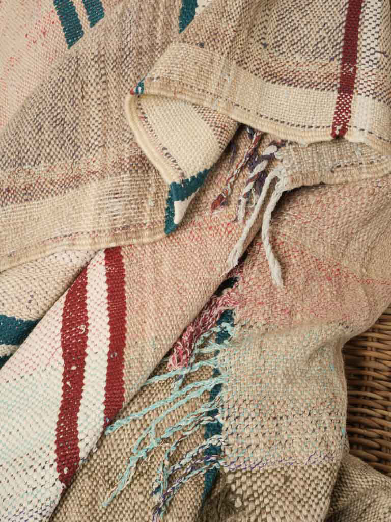 Soft sand-toned Berber cloth  