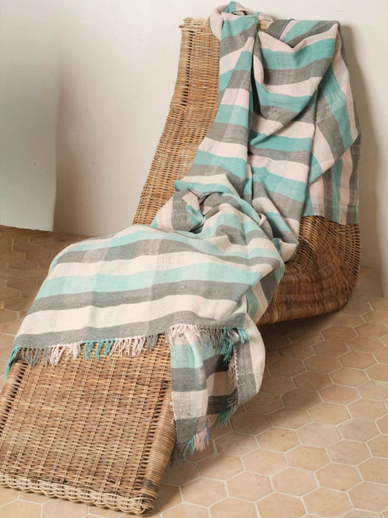 Unique fringed end collectible haik