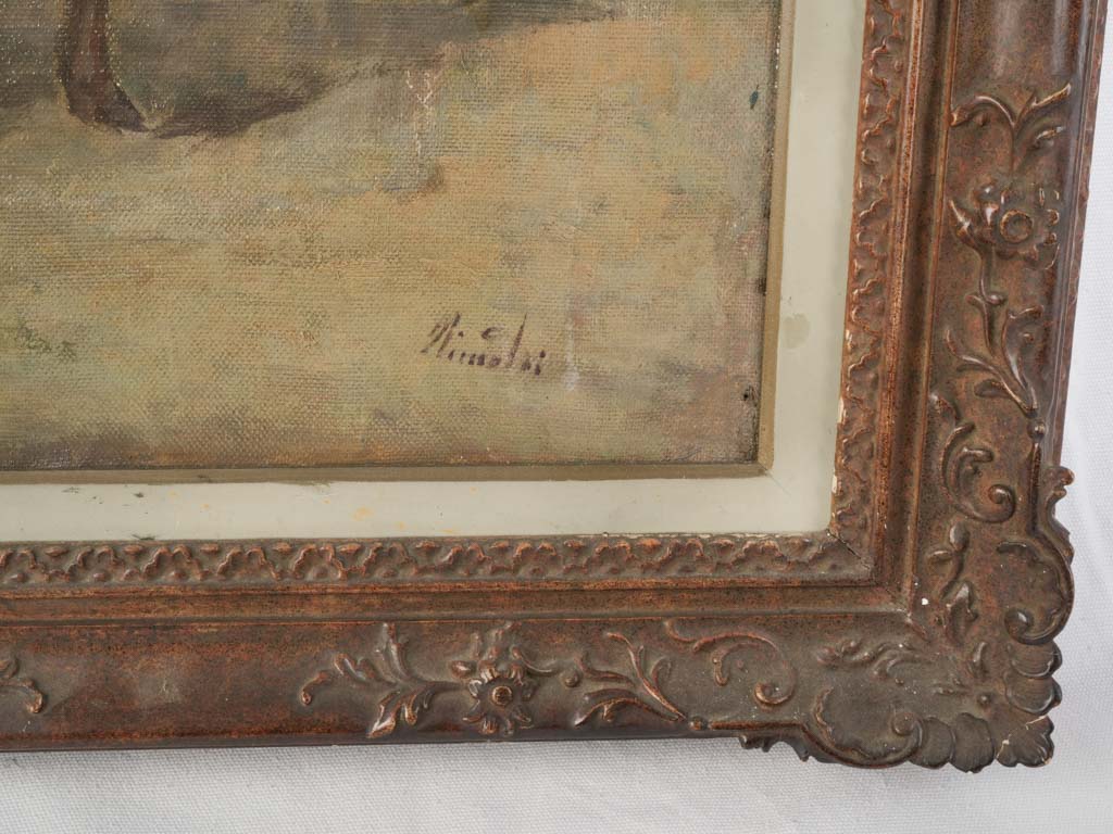 Original mold wood painting canvas