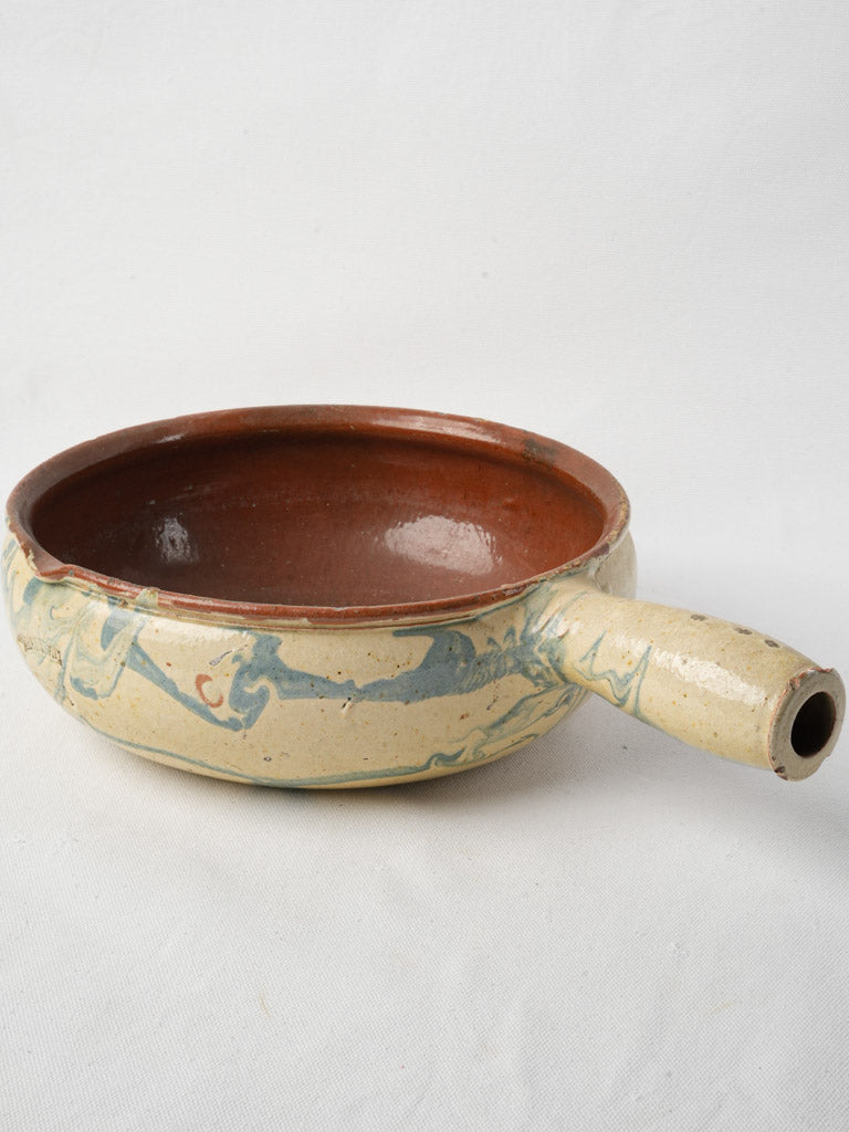 Antique terracotta pan