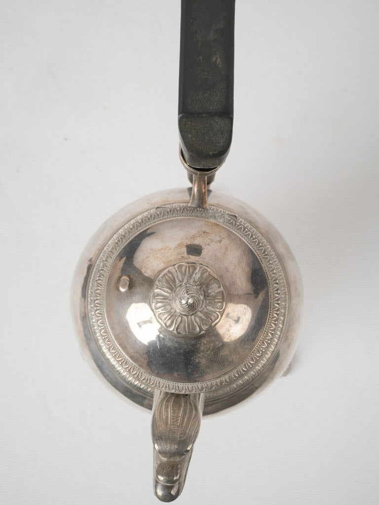 Timeless 19th-century Silver Teapot