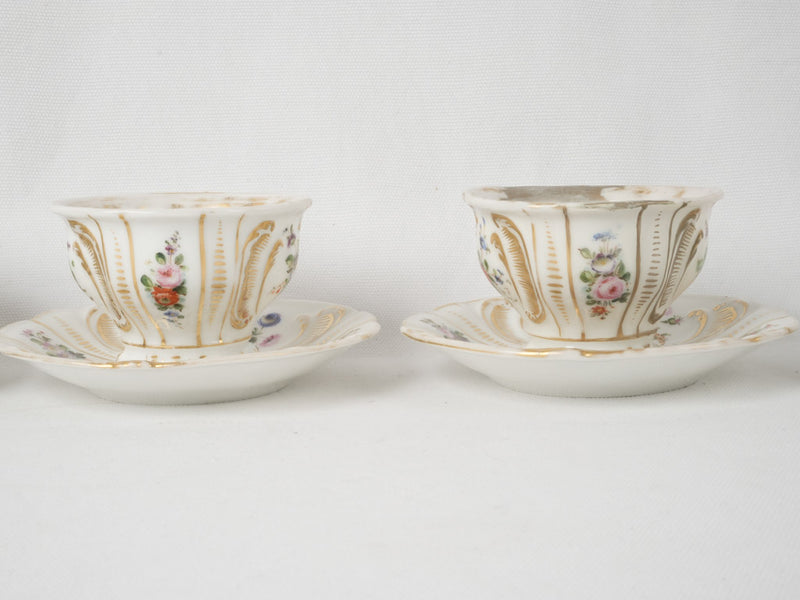 Vintage Parisian Porcelain Teapot