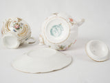 Elegant Floral Porcelain Tableware