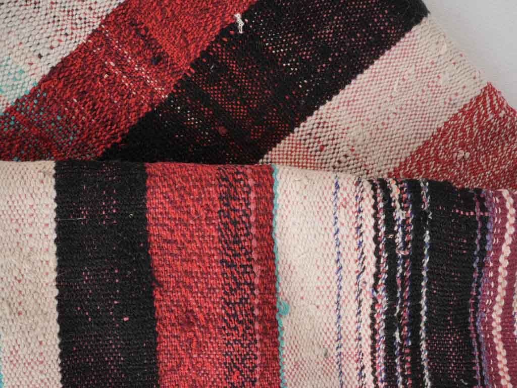 Warm artisanal woven cloth