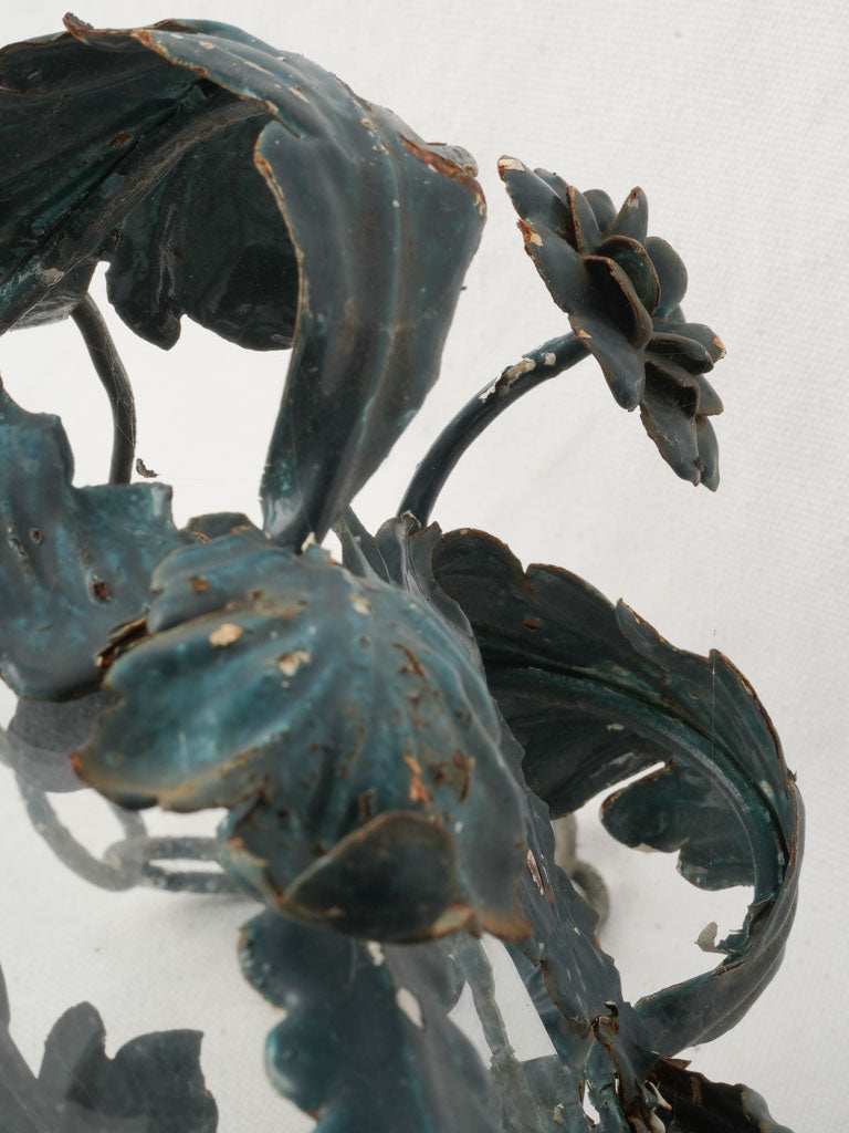 Italian foliate finial lantern  