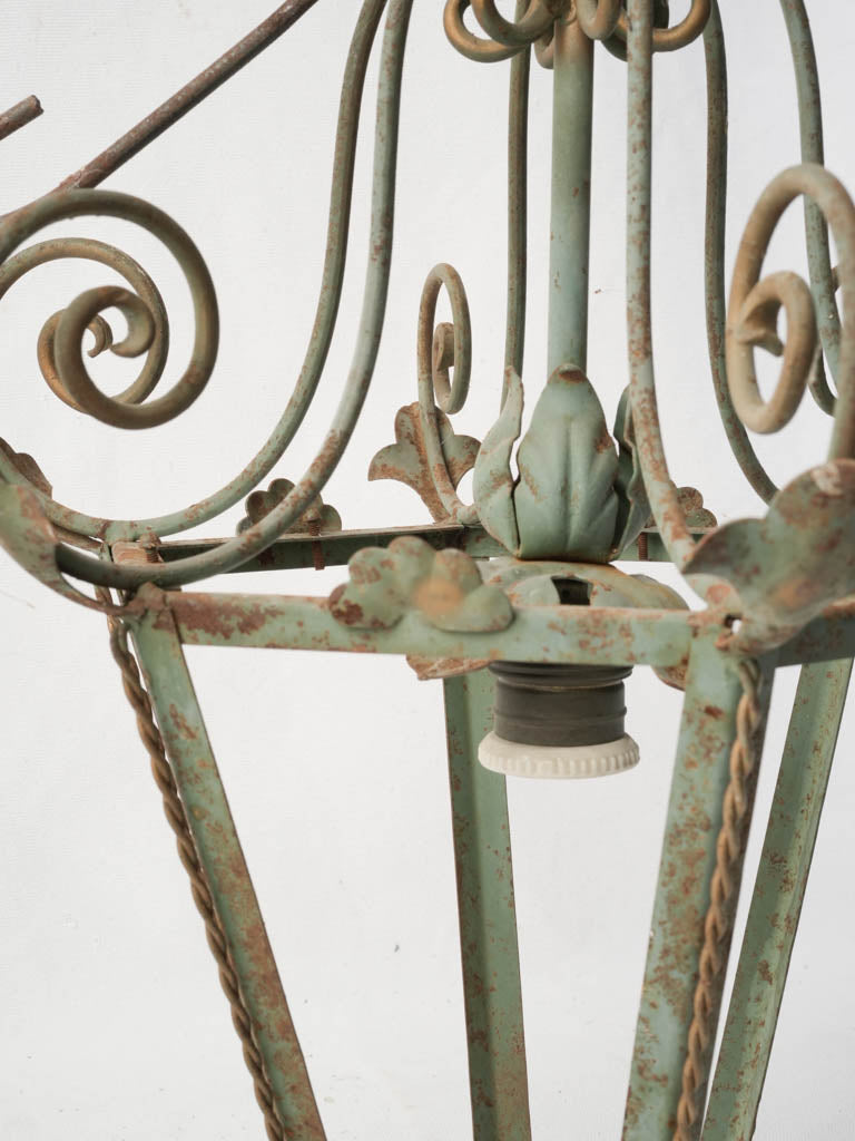 Rustic mid-century French lantern