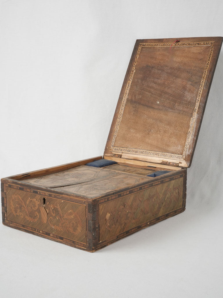 Exquisite 18th-century couturier seamstress box