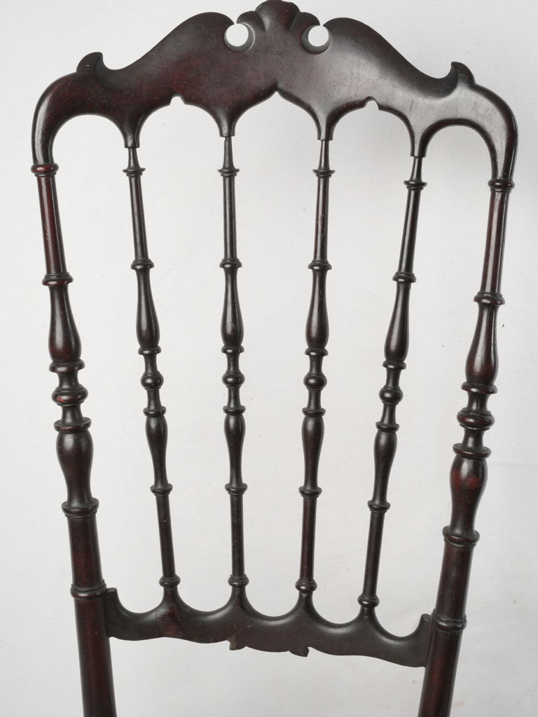 Historic Italian neoclassical chairs  