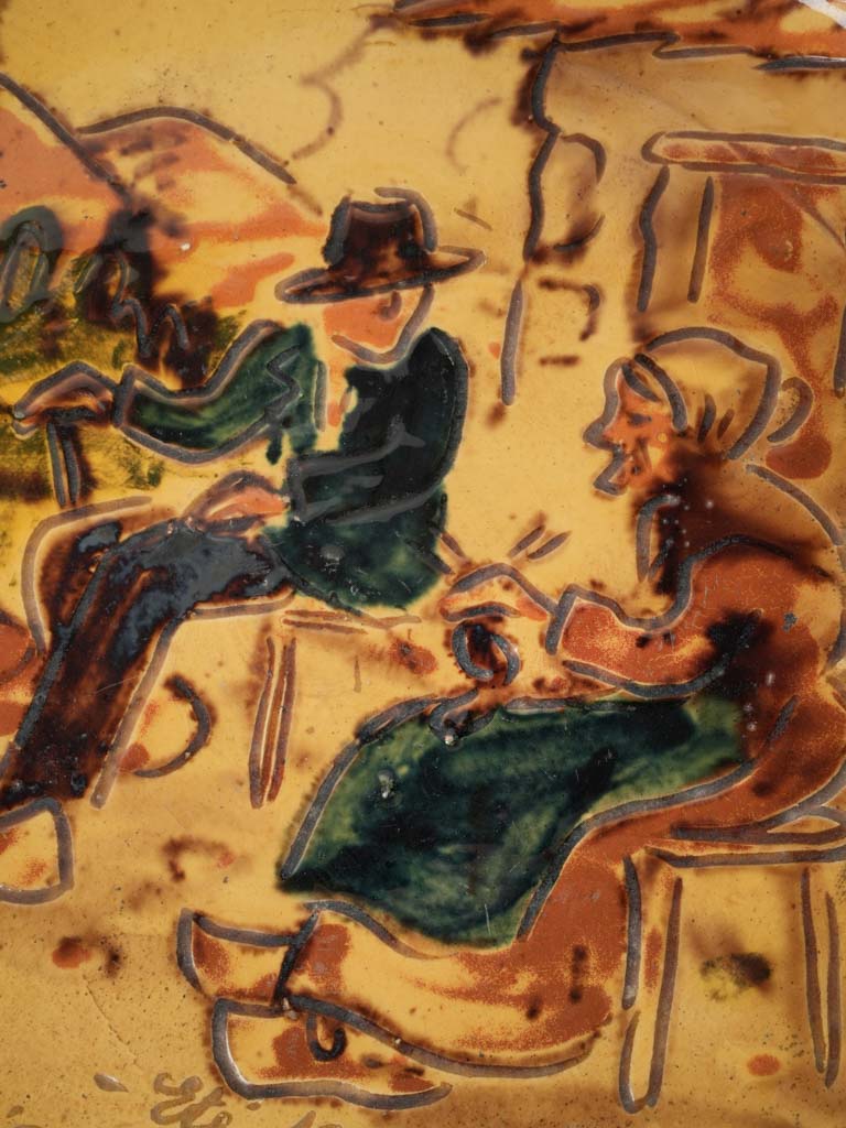 Collectible 1976 Clay Wall Plate