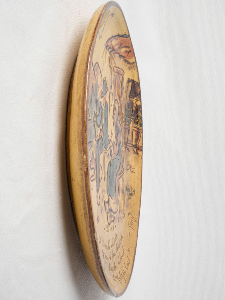Rustic Femme Poem Wall Plate