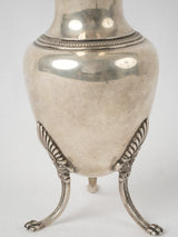 French silversmith's stamped creamer pot