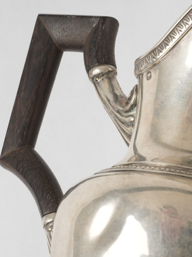 Lovely dark wood handled creamer