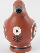 Mid century bird shaped pitcher - hand painted 9¾"