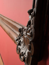 Timeless carved shell motif frame