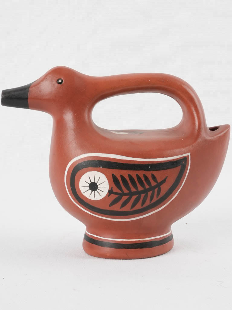 Mid-century Mano stamped artistic pitcher