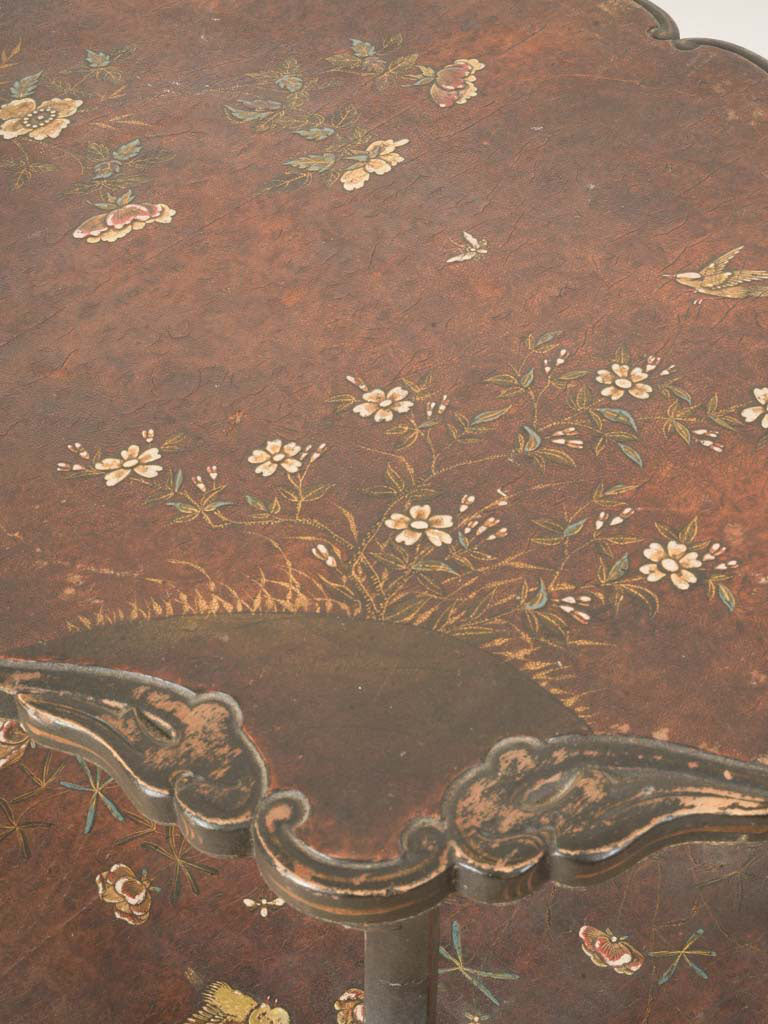 Japonisme-inspired portable tea table  