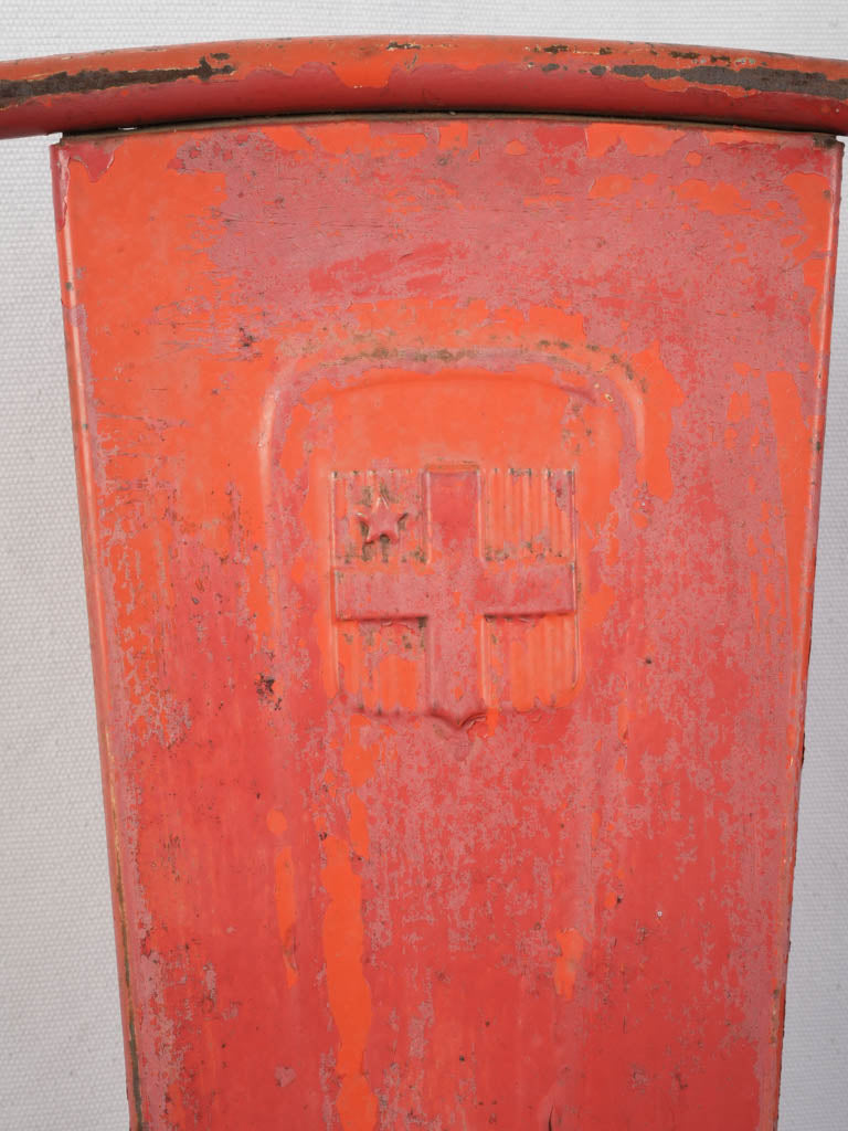 Authentic timeworn accent seating  